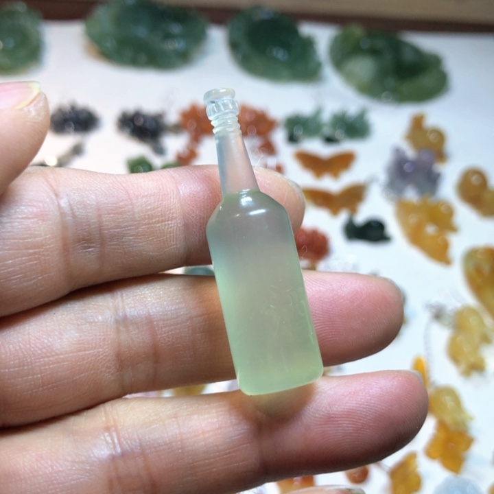 【闪购商品】蛇纹石玉挂件未镶嵌