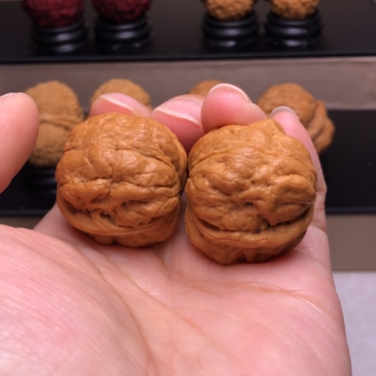 文玩核桃把件肌肉蟾6