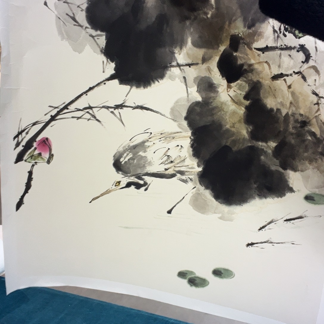 国画钱*我冯安娜老师作品画芯