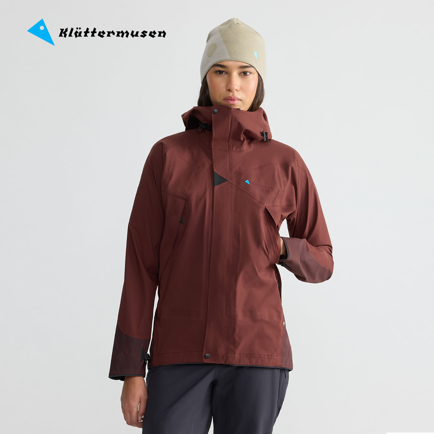 KLATTERMUSEN/攀山鼠【新色来袭】巨人岛女冲锋衣 Allgron 2.0