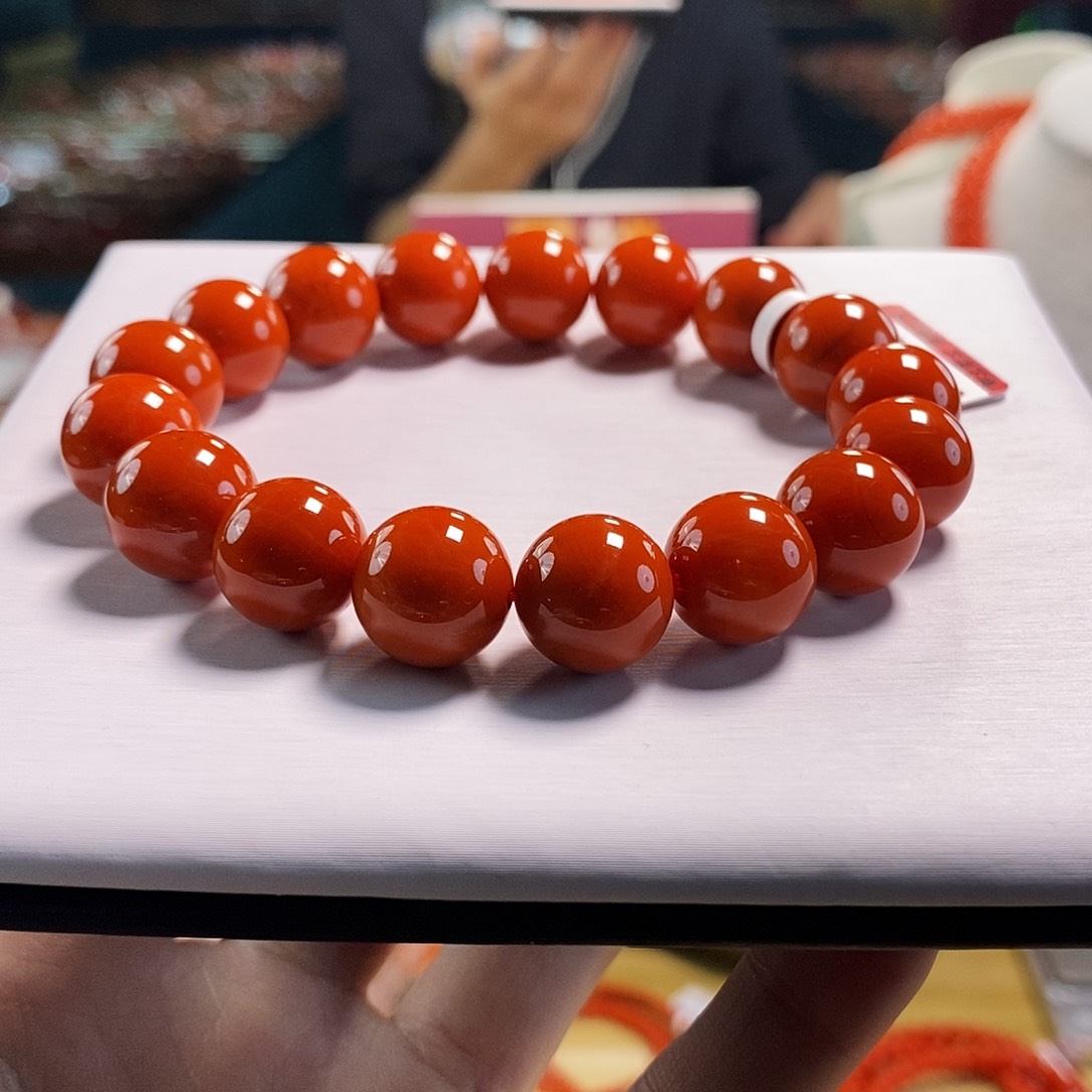 未镶嵌瓦西  13mm   多样性发一南红玛瑙