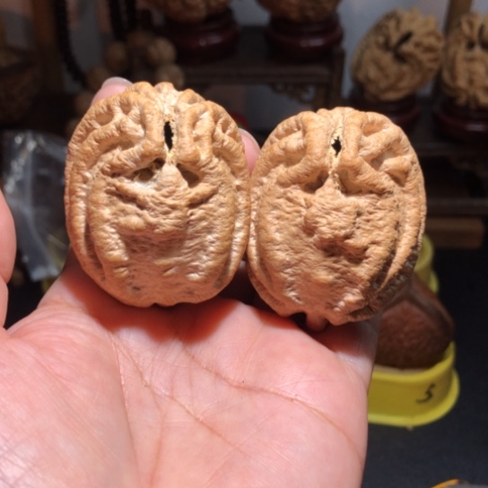 吊坠橄榄核粗筋乾坤鬼脸