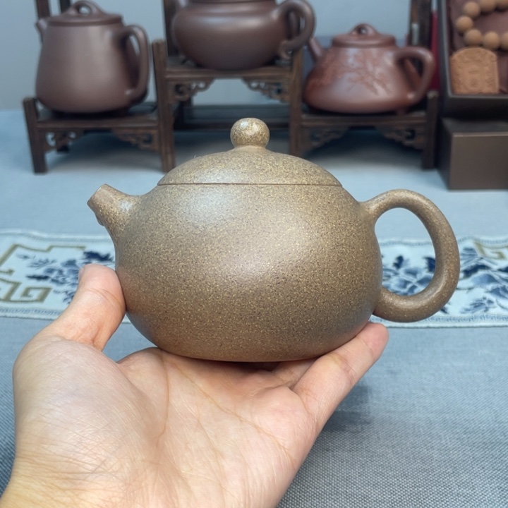 茶杯紫砂高温红降坡  西施 280