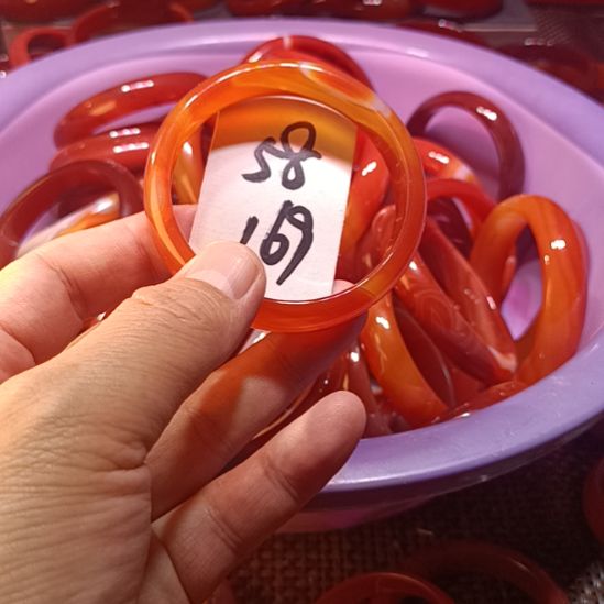 玛瑙/玉髓未镶嵌手镯