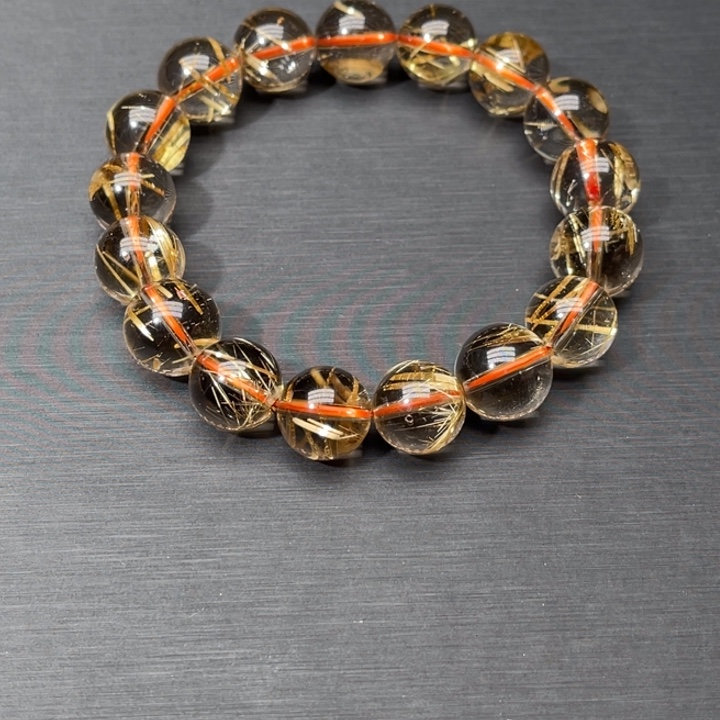 余***瑞发晶手串未镶嵌金钛晶