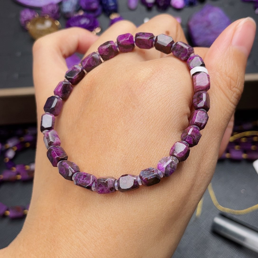 苏纪石（舒俱来）手链未镶嵌