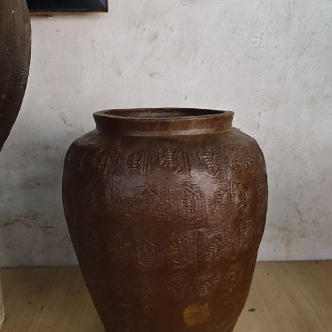 愉***愉一线收货默认有瑕老陶罐