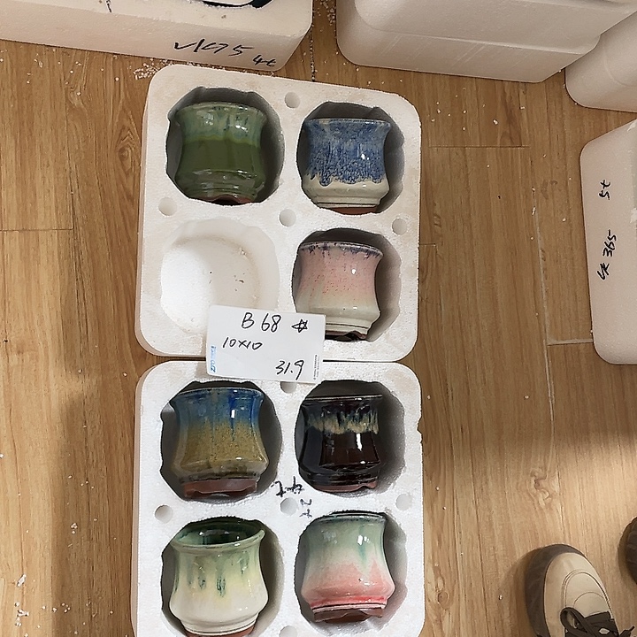 粗陶多肉花盆微瑕68