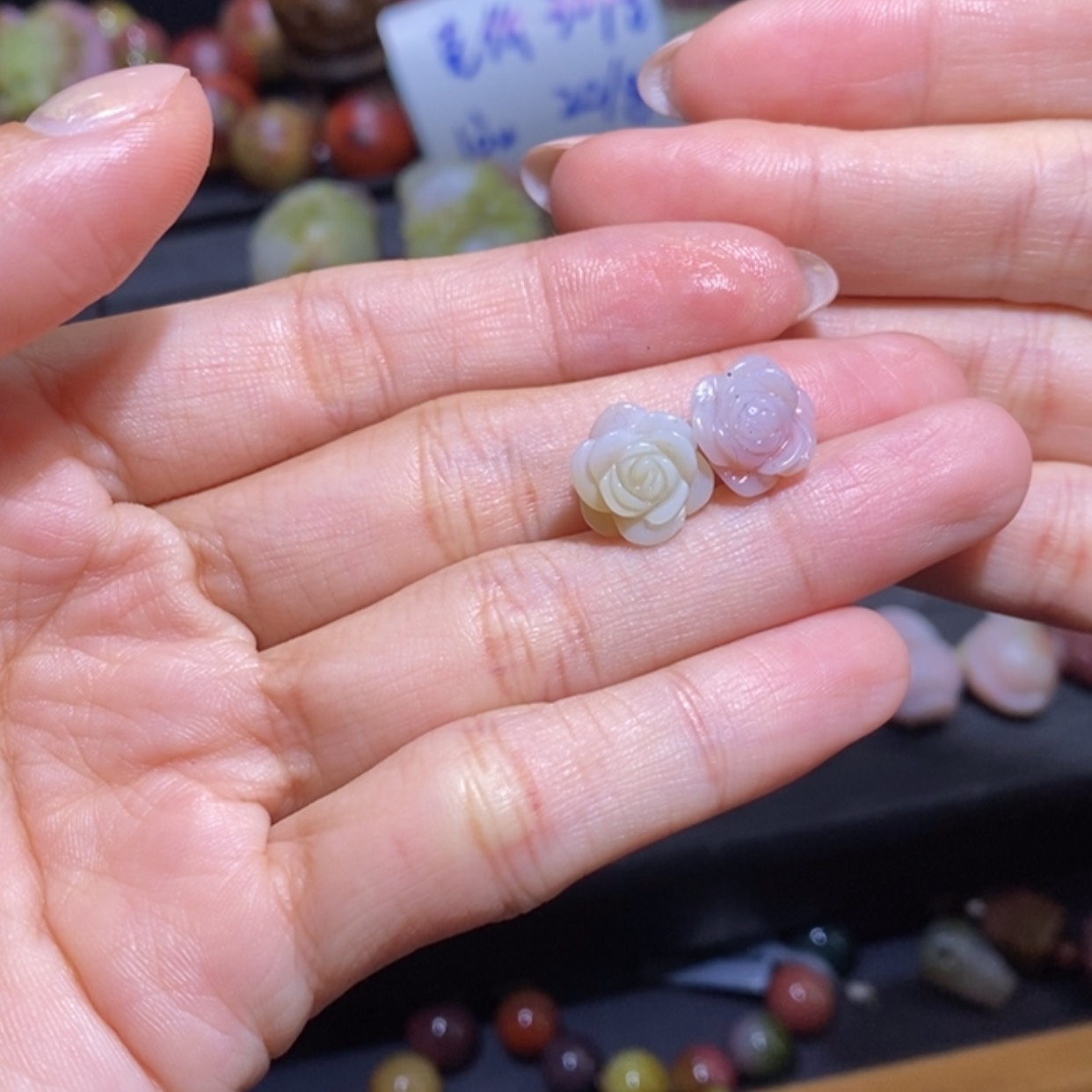 【闪购商品】未镶嵌手链玛瑙/玉髓盐源玛瑙。玉兰花