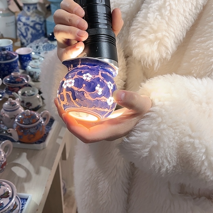 瓷片景德镇陶瓷公道壶。