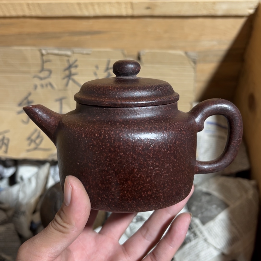 紫砂茶壶老厂紫砂壶一件！