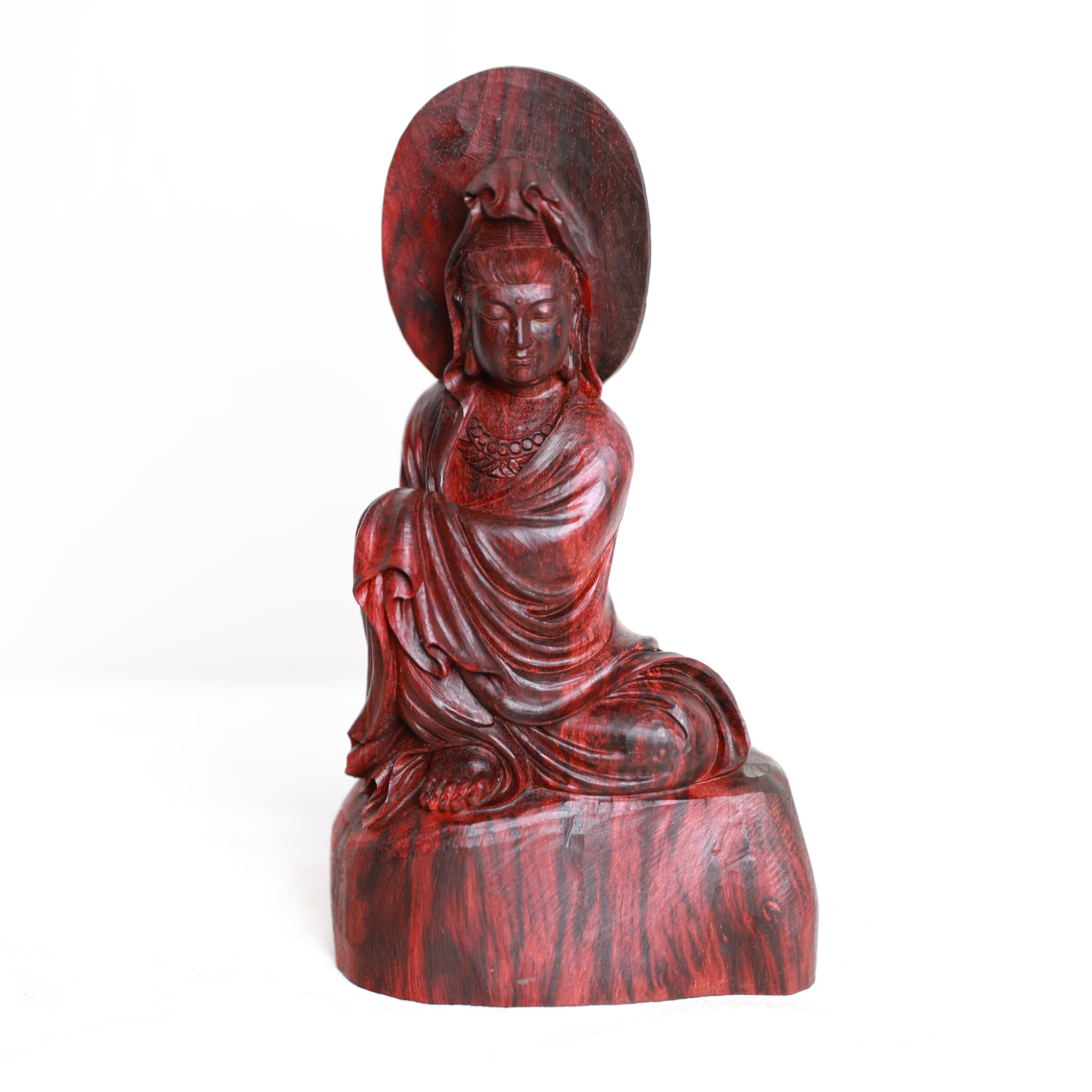 h28296 印度小叶紫檀-观音