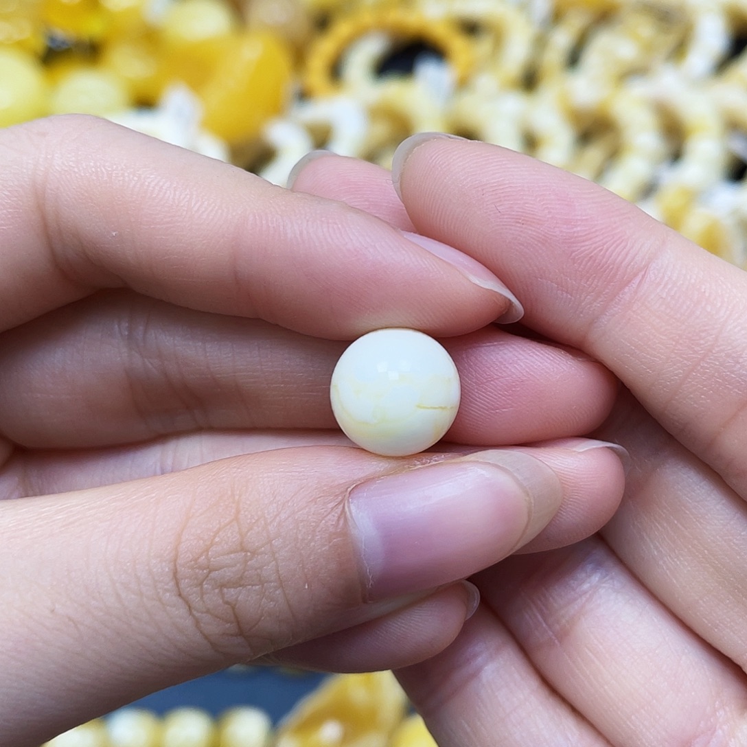 裸石蜜蜡未镶嵌圆珠11.6mm