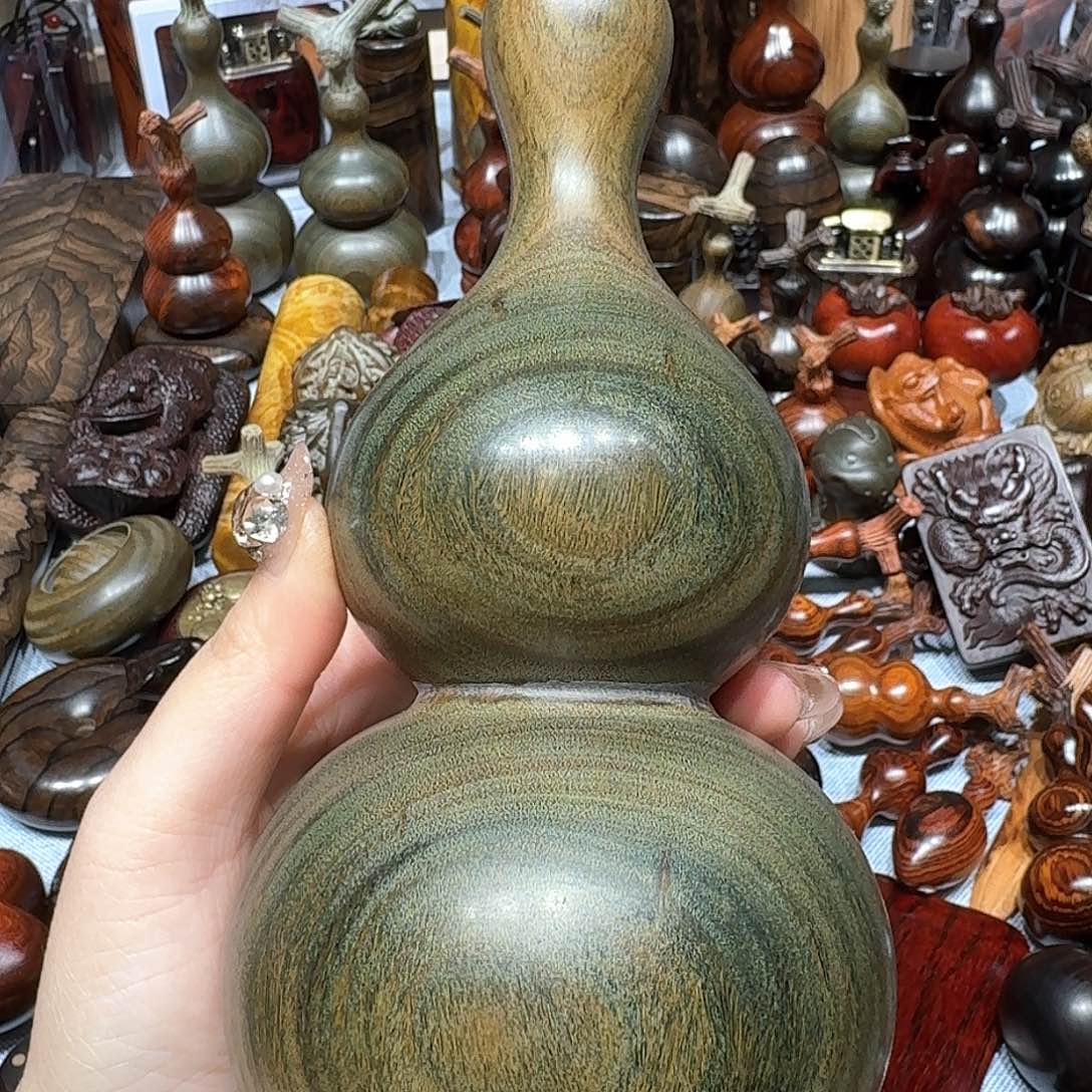 香榧木全*绿檀葫芦葫芦