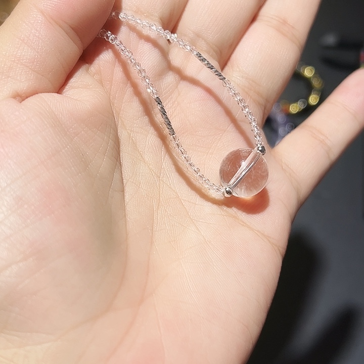 未镶嵌手链水晶喜马拉雅白水晶项链31号