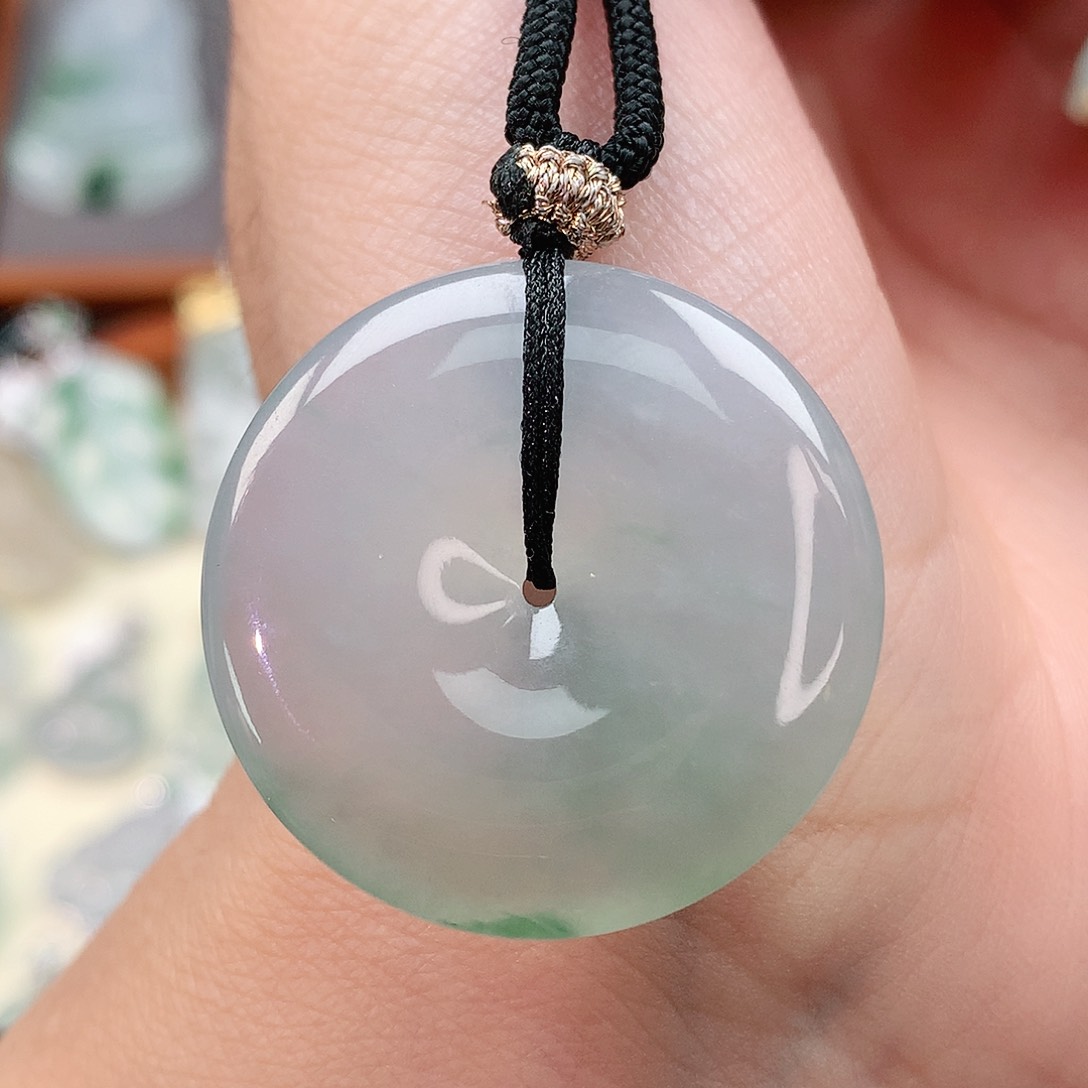 颈饰未镶嵌翡翠扣