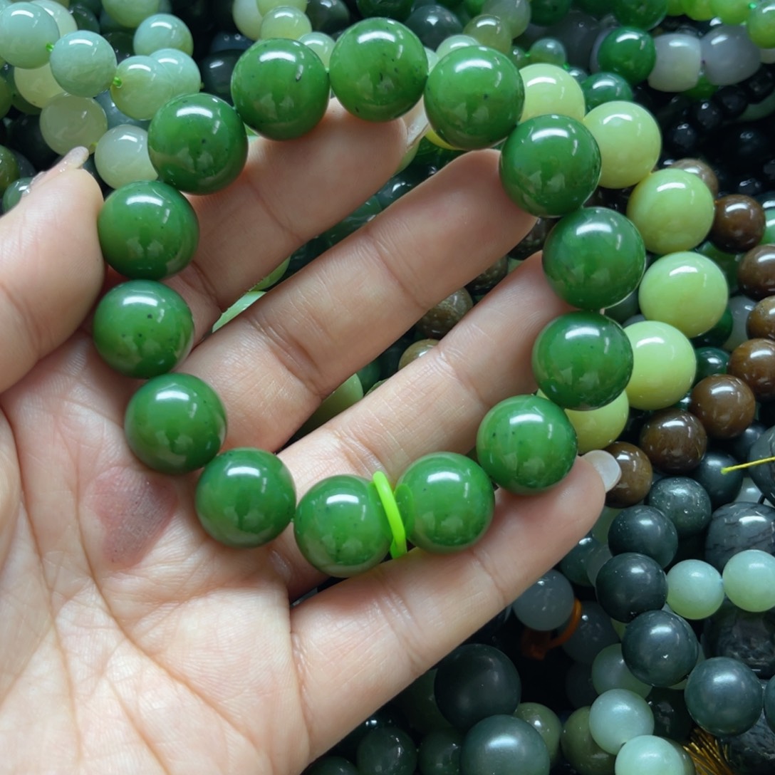 和田玉手链未镶嵌