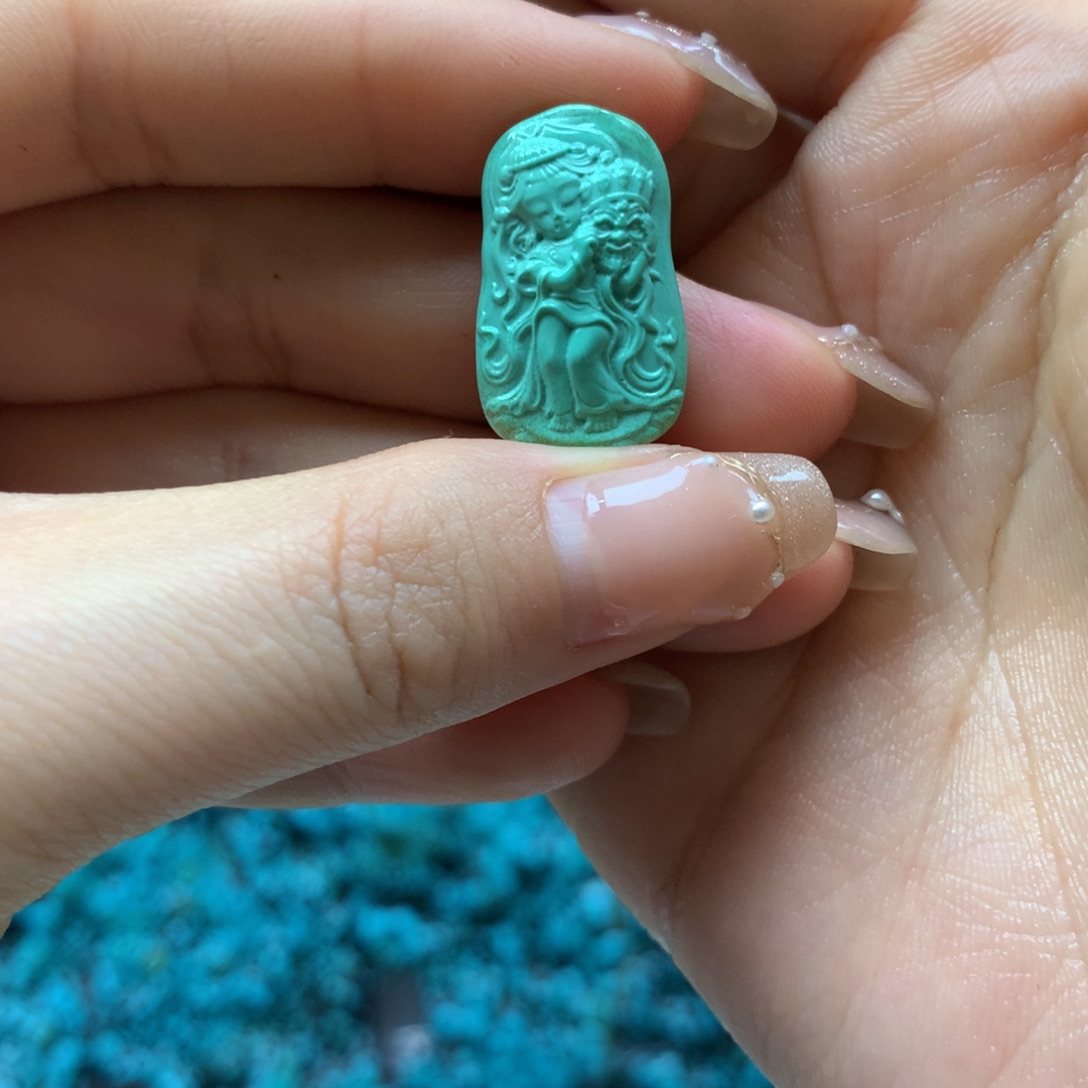 绿松石吊坠未镶嵌