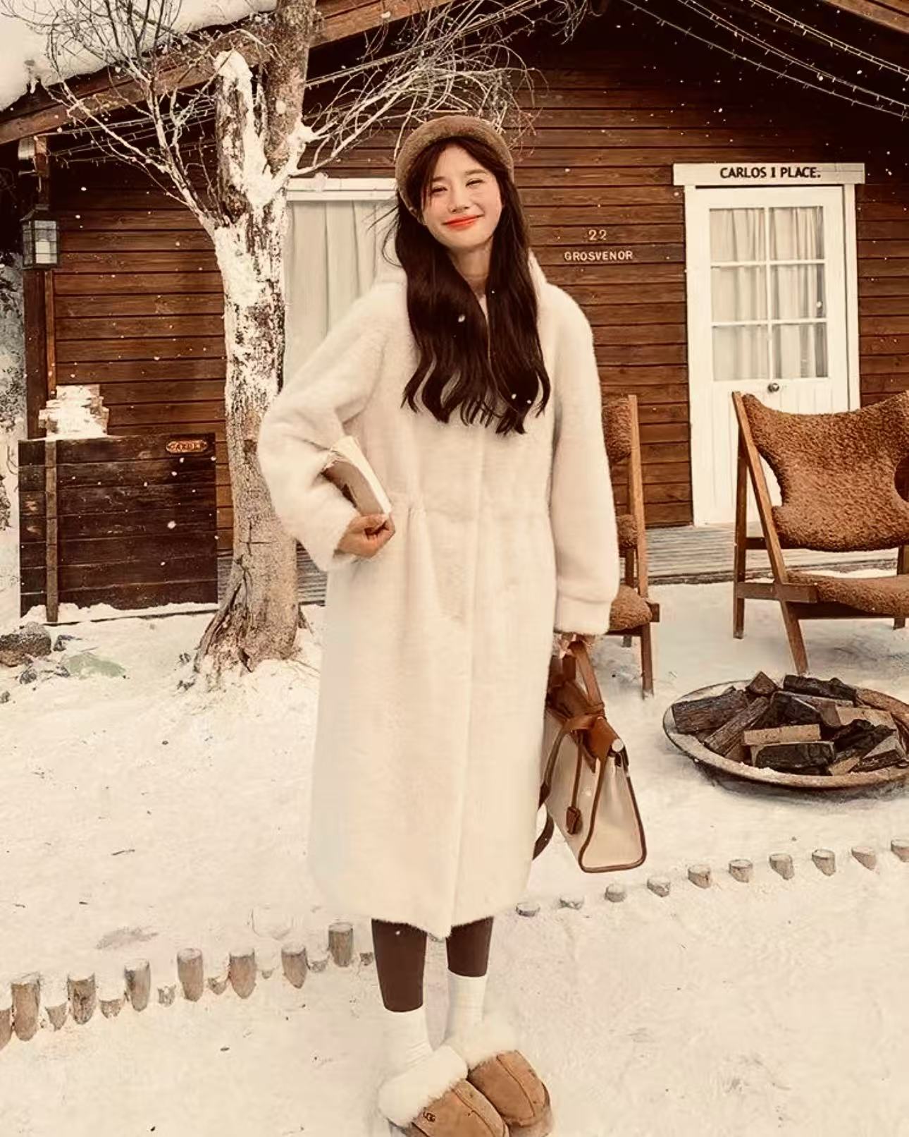 人造皮草 NN056-新款设计感人造皮草气质设计师