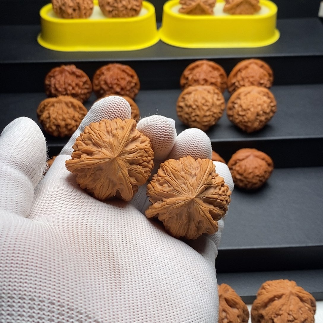 文玩核桃把件走***生42御龙三棱