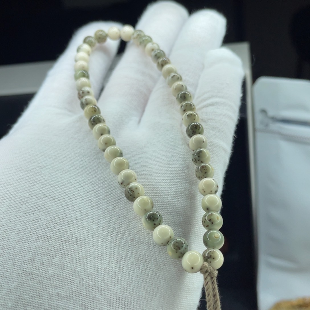 星月菩提手串手持款6小汤圆