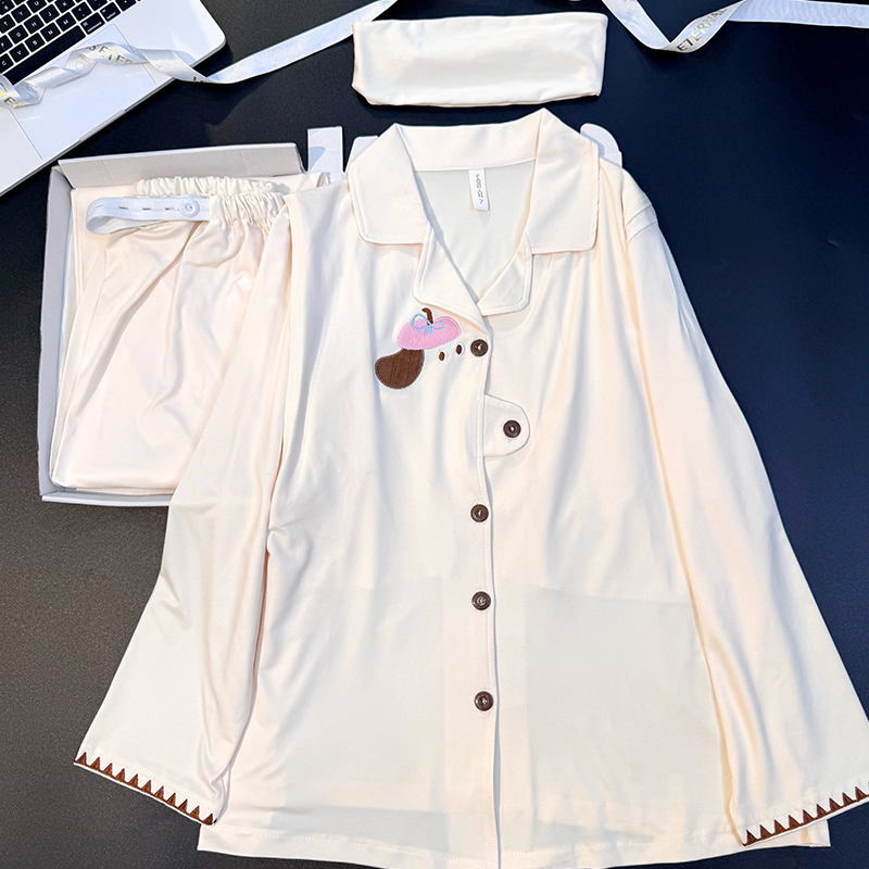 【秋冬纯棉款~可拆卸胸垫】月子服9-3月份产后孕妇哺乳衣长袖家居服