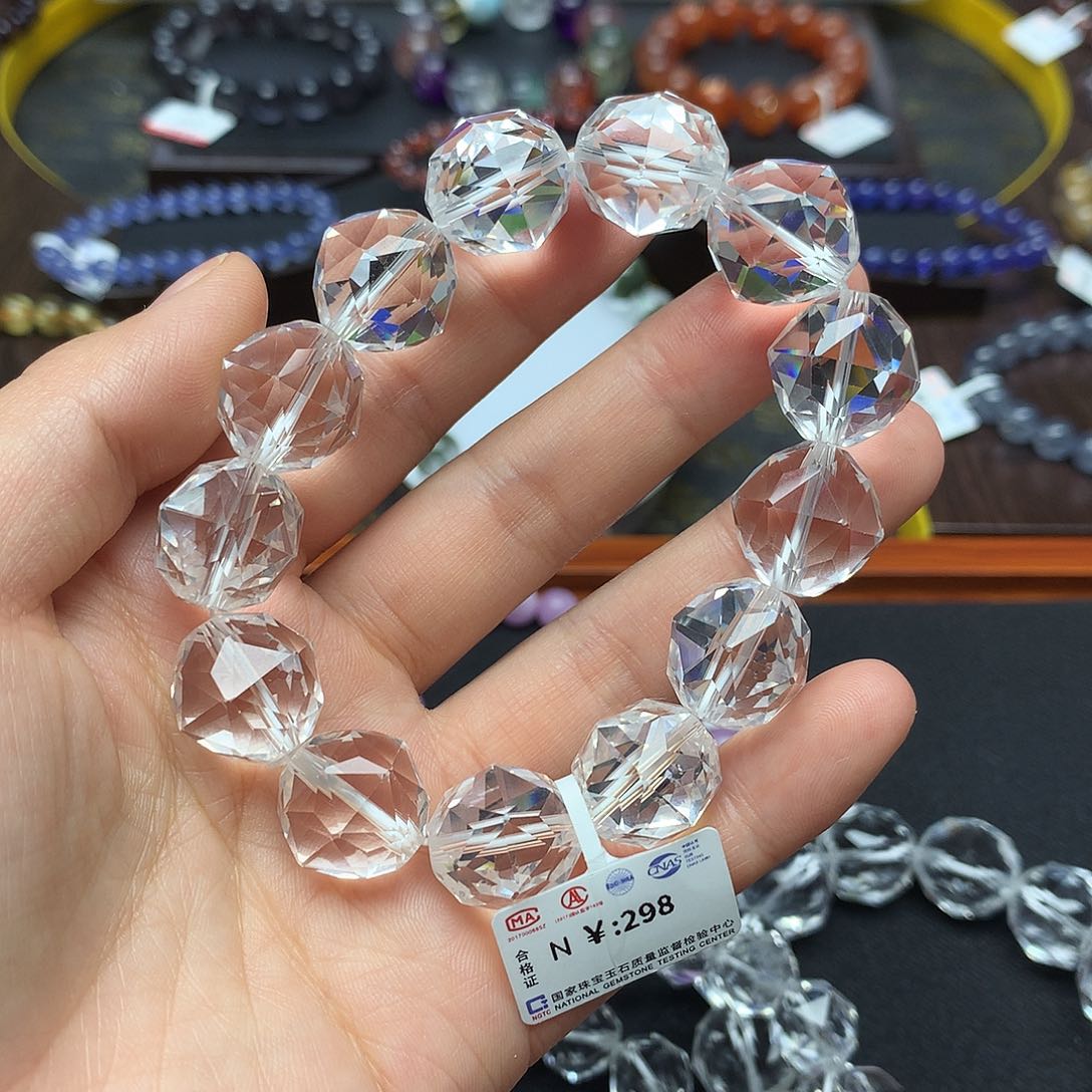 水晶手链未镶嵌手链