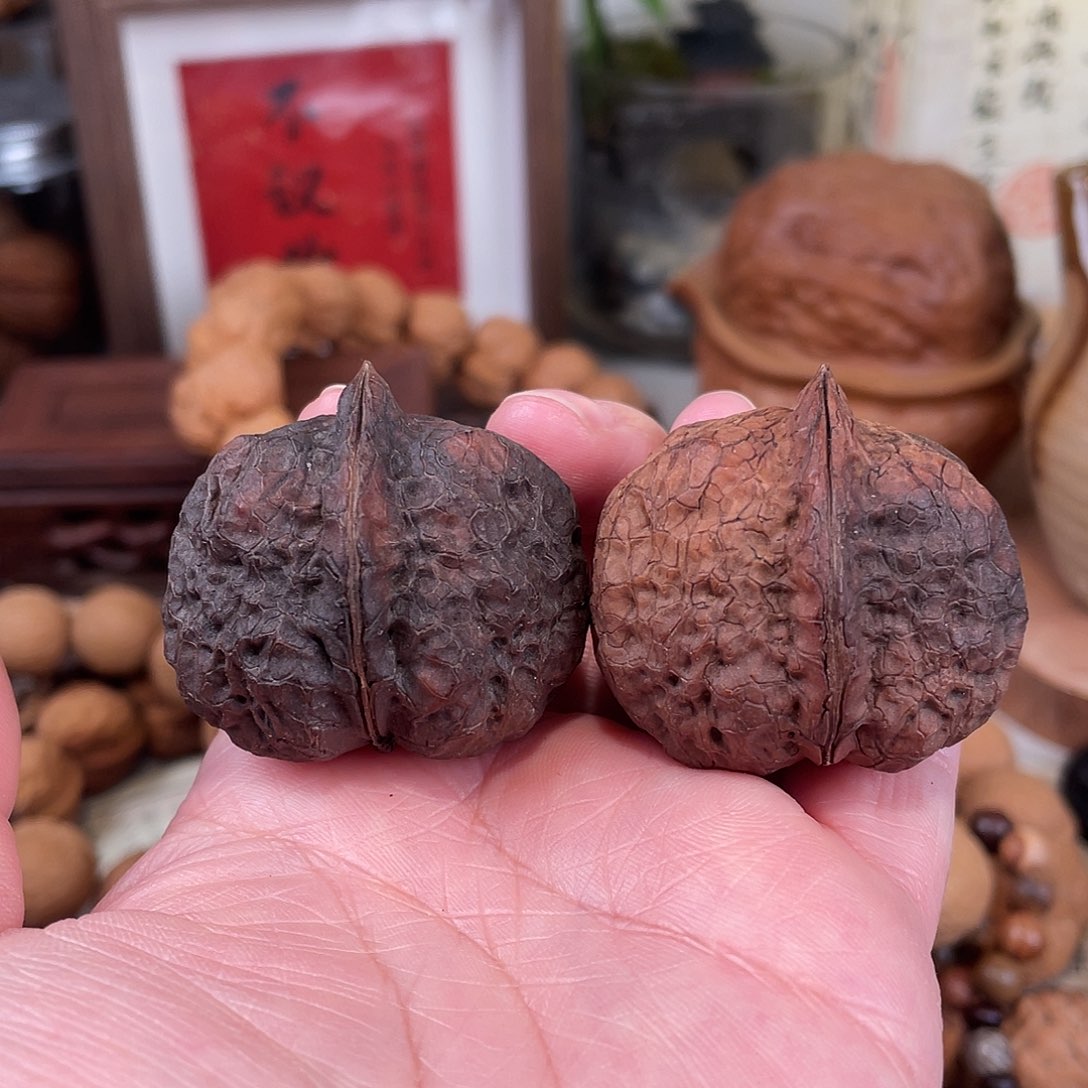 文玩核桃把件龙旗39尺