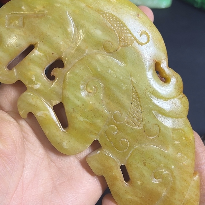 白玉菩提把件一个一个