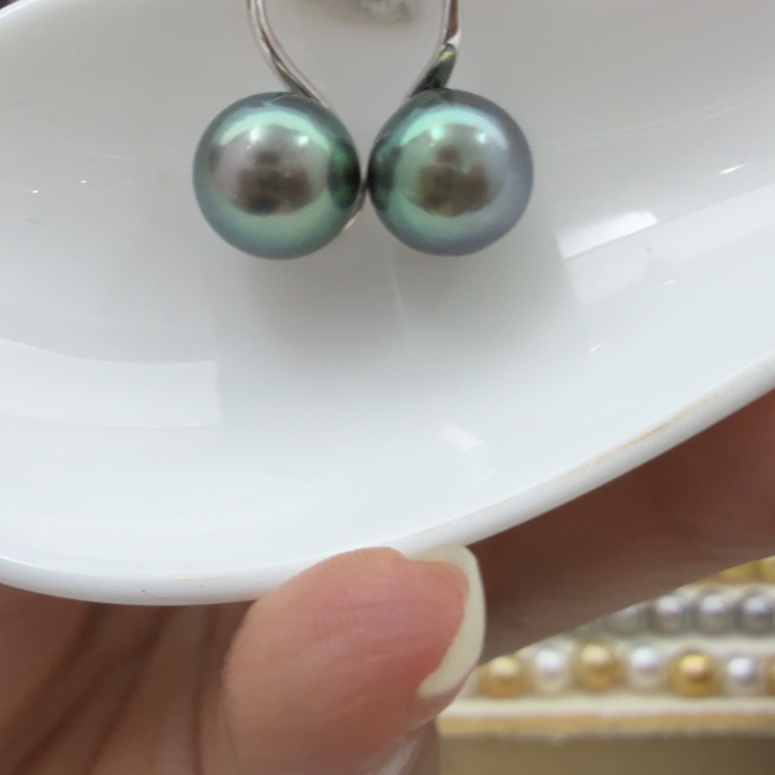 海水珍珠耳饰未镶嵌