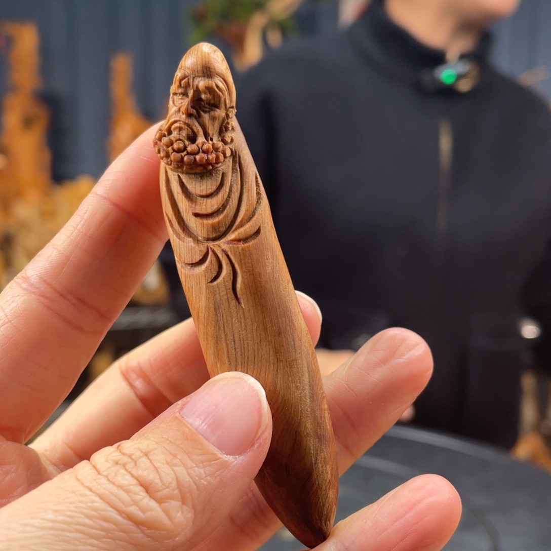 柏木（崖柏）手把件