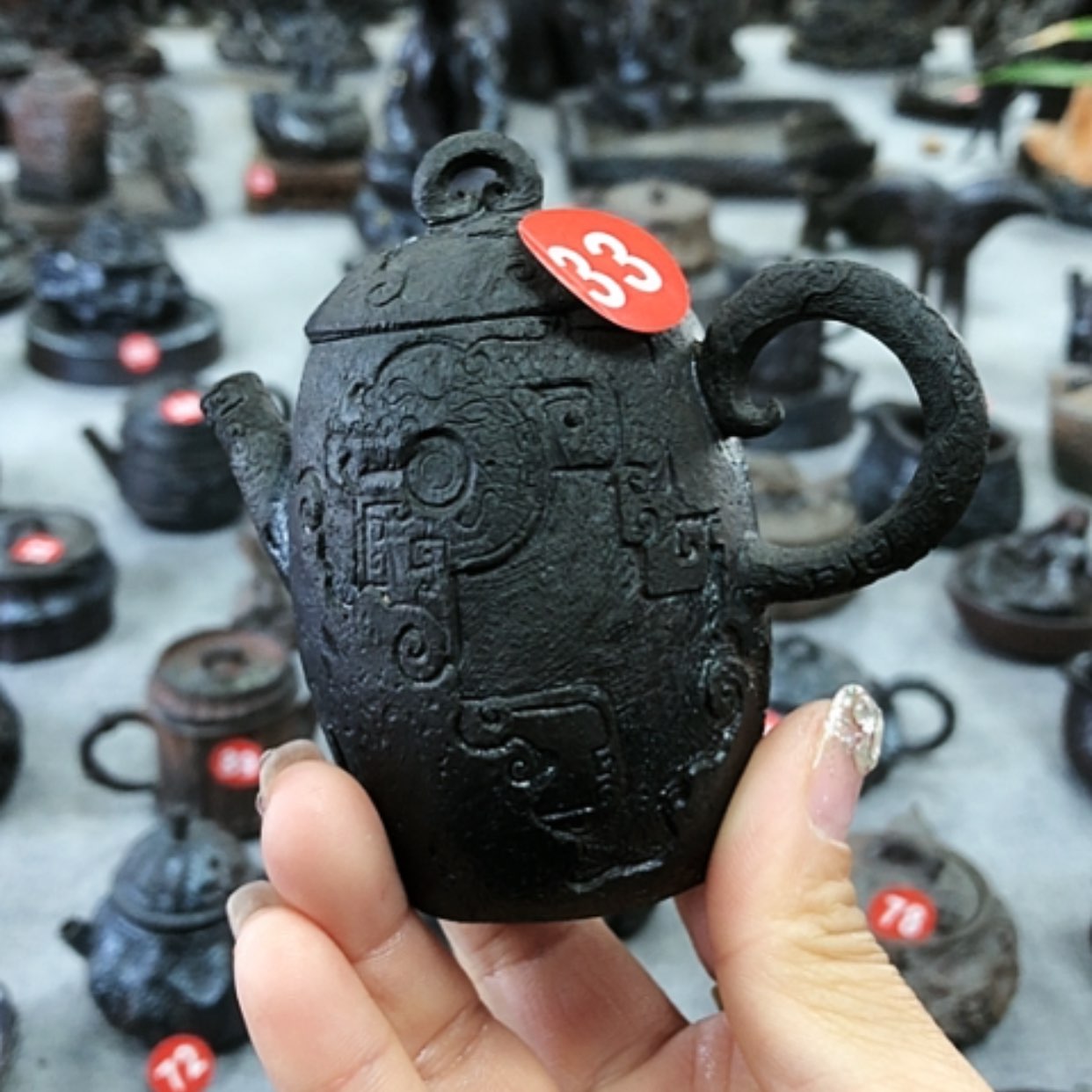 【闪购商品】杯全手捏柴烧茶器