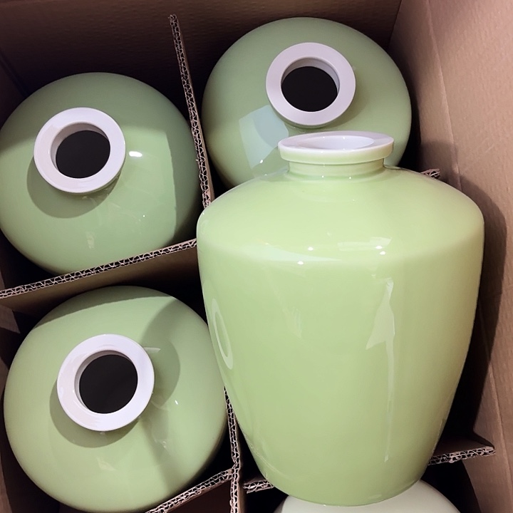 5斤酒坛4个 绿色 默认微瑕