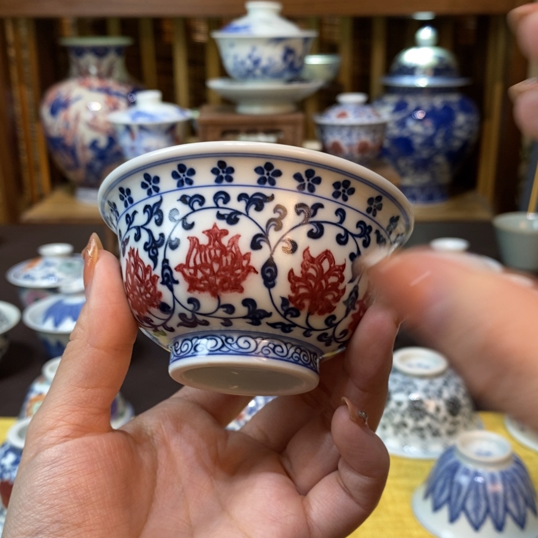 景德镇陶瓷手工手绘