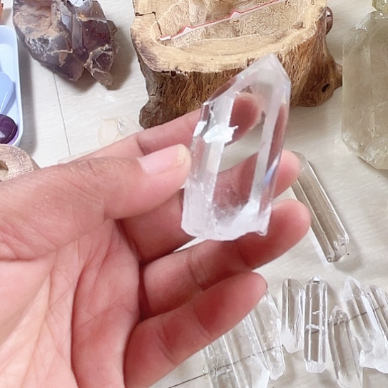 天然水晶原石未镶嵌水晶幸****y