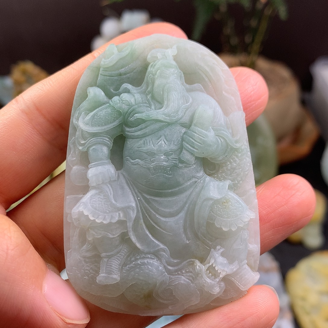 定制翡翠未镶嵌二爷