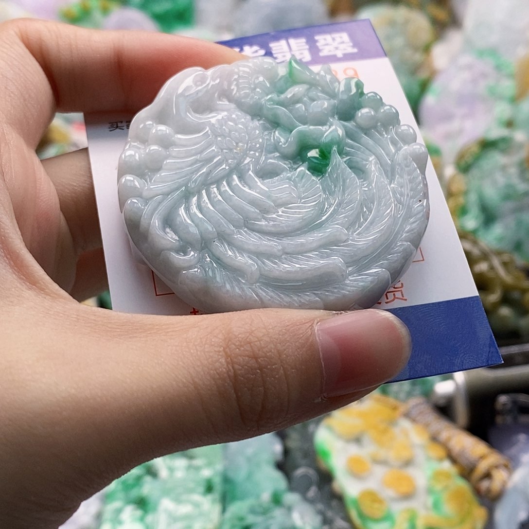 吊坠(不含链)未镶嵌翡翠