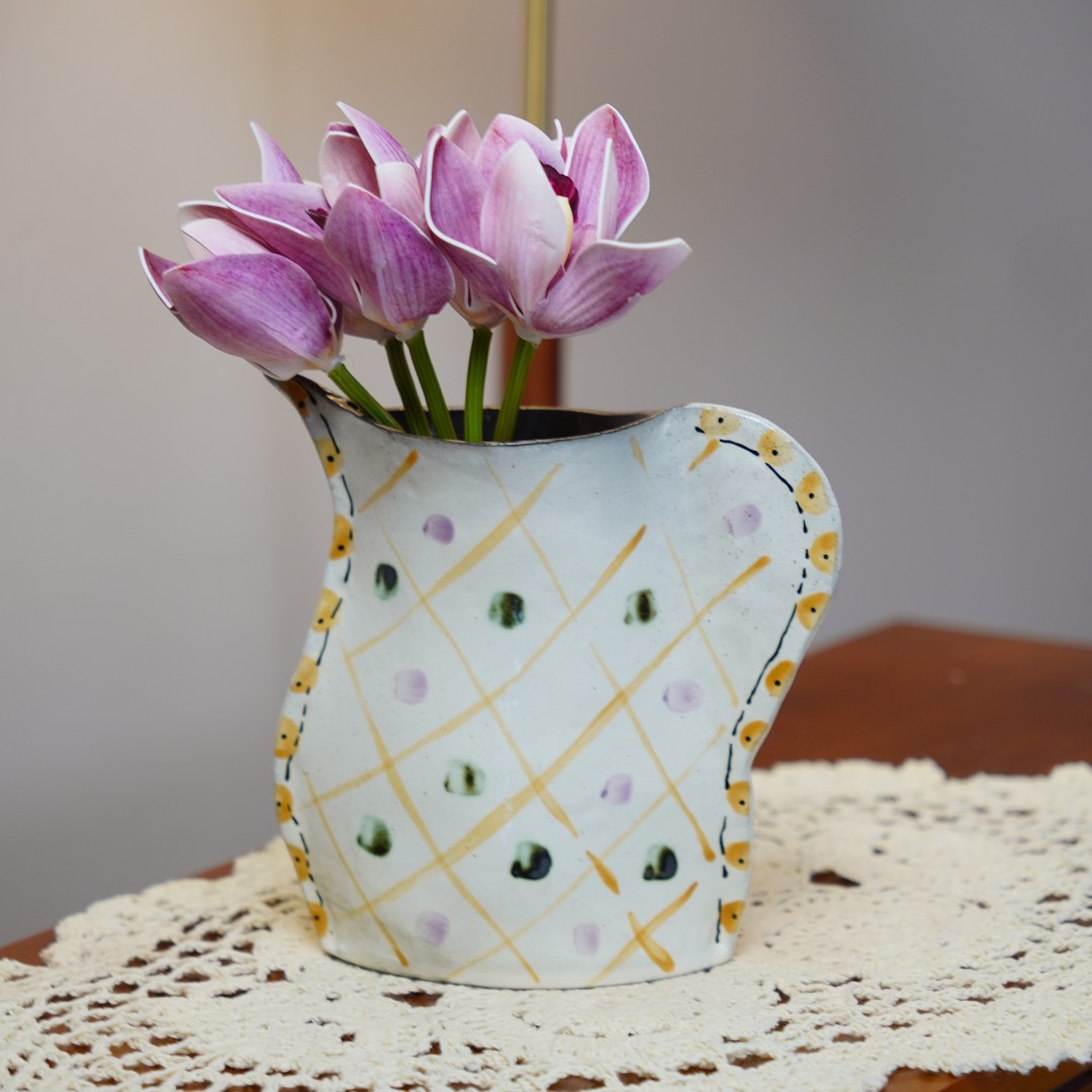 A15-景德镇陶瓷花瓶摆件客厅插花水培鲜花高级感氛围摆件