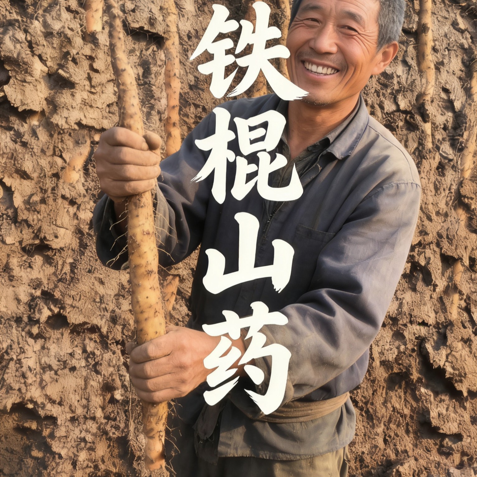 河南焦作温县正宗垆土新鲜现挖怀山药面糯香甜产地直发铁棍山药