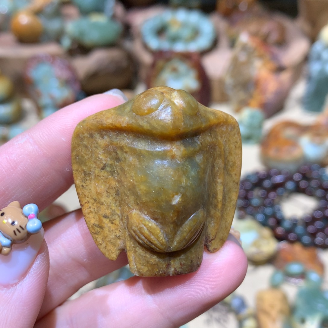 岫岩河磨玉（透闪石质玉）挂件未镶嵌