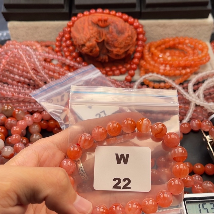 南红玛瑙未镶嵌多样性发货默认微瑕称重10