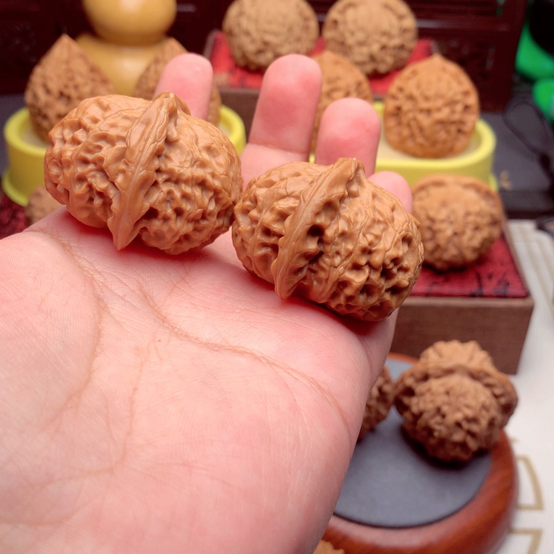 文玩核桃把件S**～宫灯43尺寸/16号