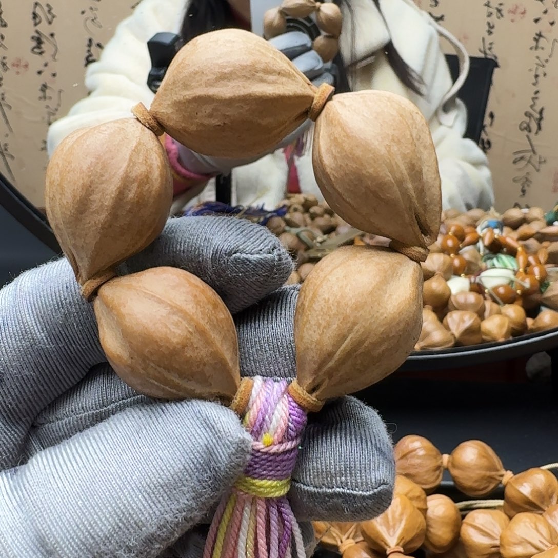橄榄核手串蒜头核