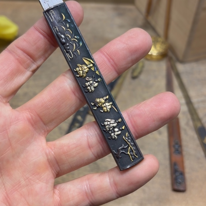 色***难般若中古美术工艺品