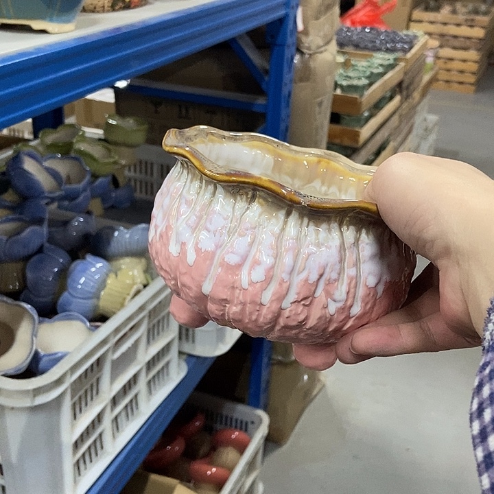 花盆单场满9.9发货14×10粉