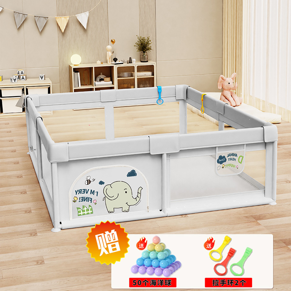 围栏防护栏婴儿地上爬行学步栅栏宝宝室内家用爬垫儿童游戏安全栏