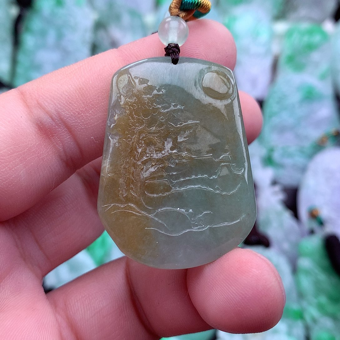 翡翠吊坠(不含链)未镶嵌