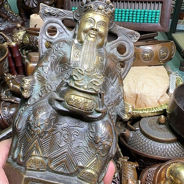 铜器办公室茶室摆件