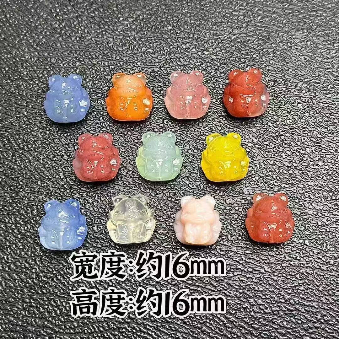 【天然玛瑙】炸毛九尾狐 DIY手串 多样性发一