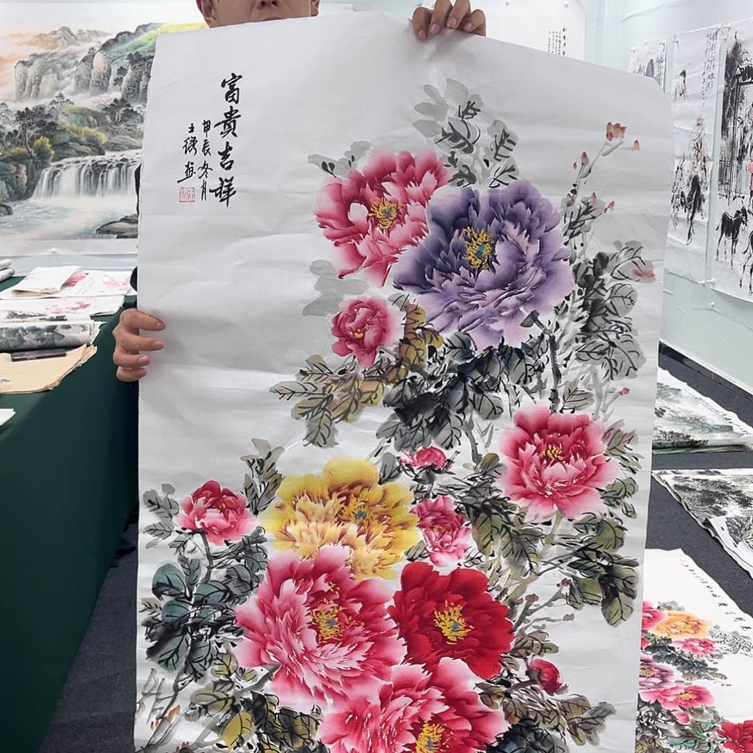 国画宣纸国画纯手绘
